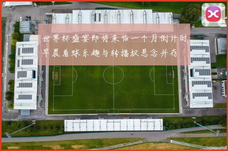 世界杯盛宴即将来临一个月倒计时早晨看球乐趣与转播权悬念并存